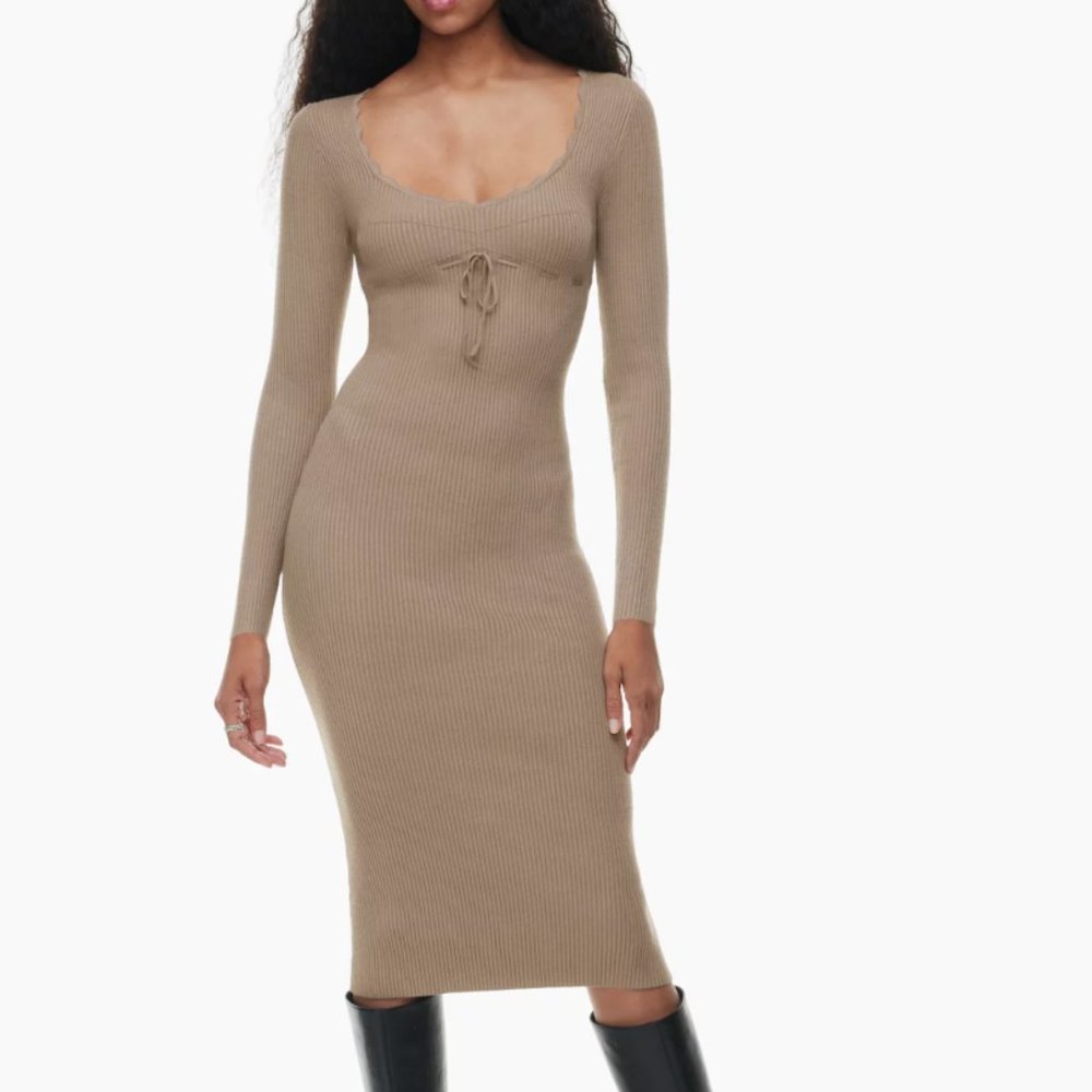 Aritzia Wilfred Soloist Sweater Dress - S